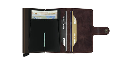 Miniwallet Vintage Chocolate