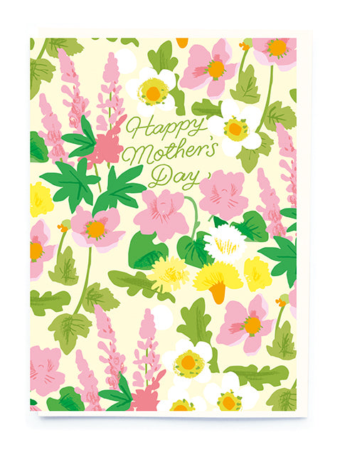 All Over Floral Mother's Day Card