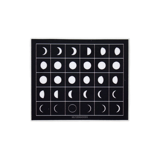 S38 Moon Phase Sticker