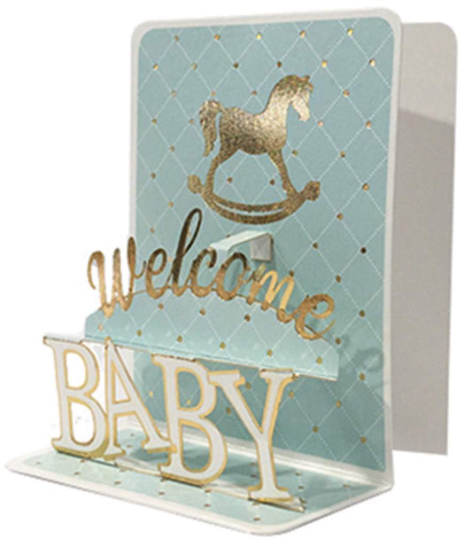 Rocker Congrats Petite Pop-Up Card