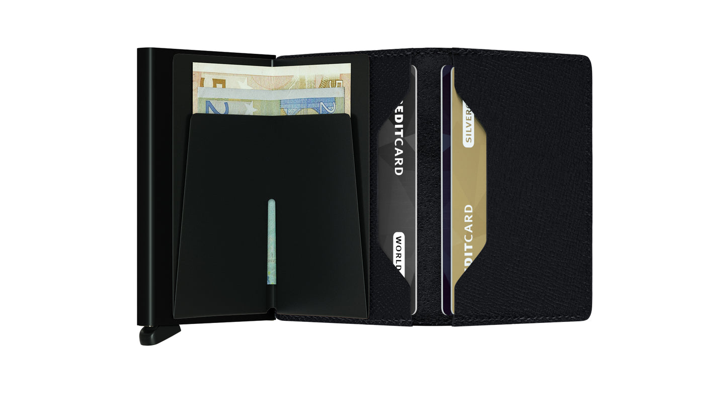 Slimwallet Crisple Black