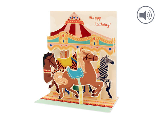 Sight 'n Sound Carousel Card