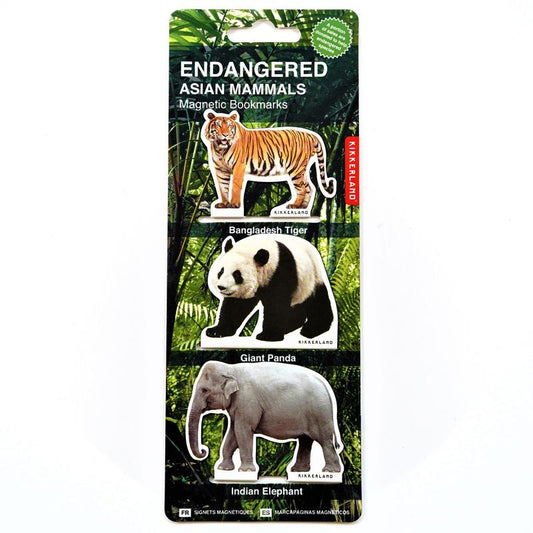 Asian Mammals Bookmark