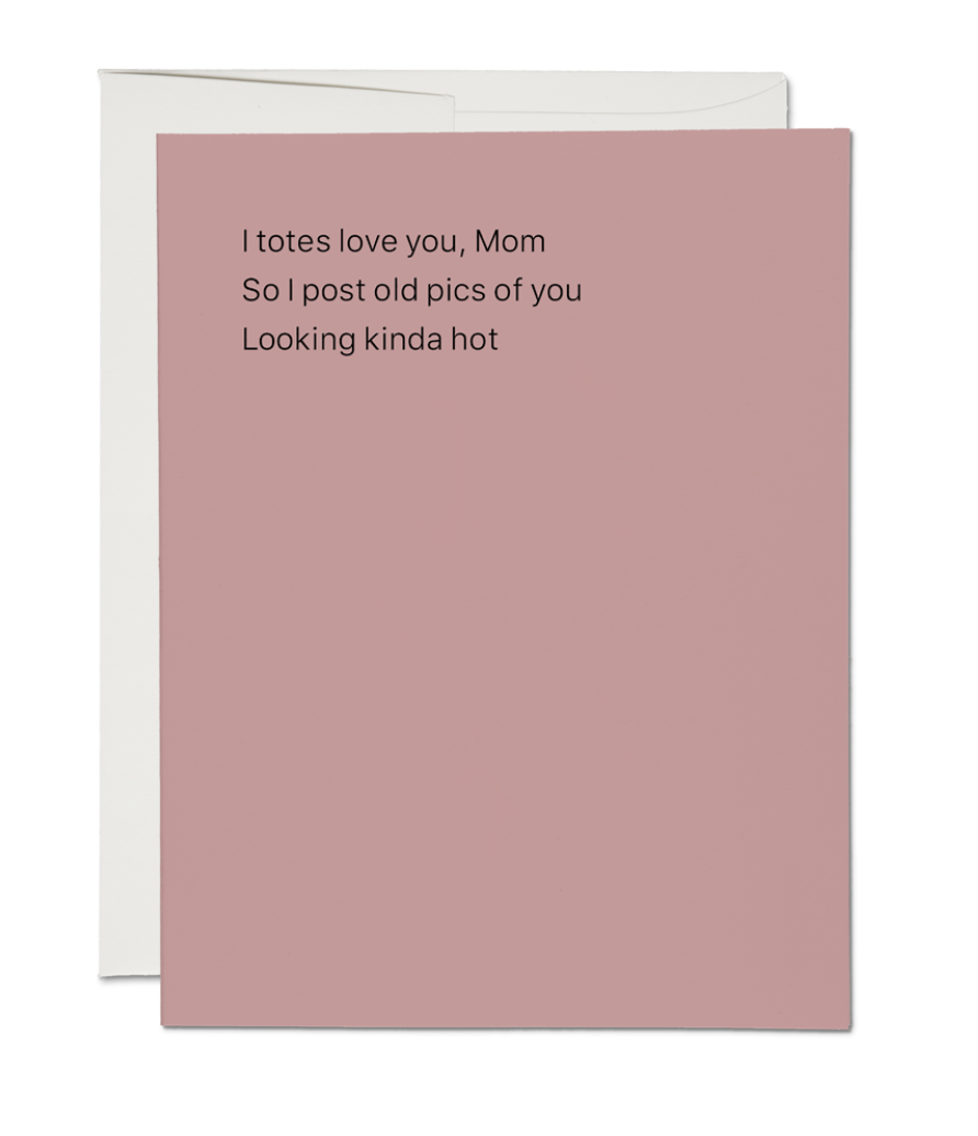 Hot Mom Foil Card