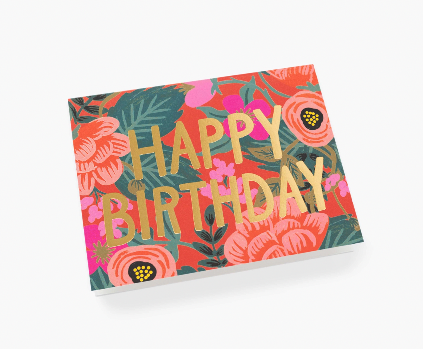 Poppy Birthday Card