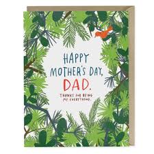 Mother's Day Dad Card