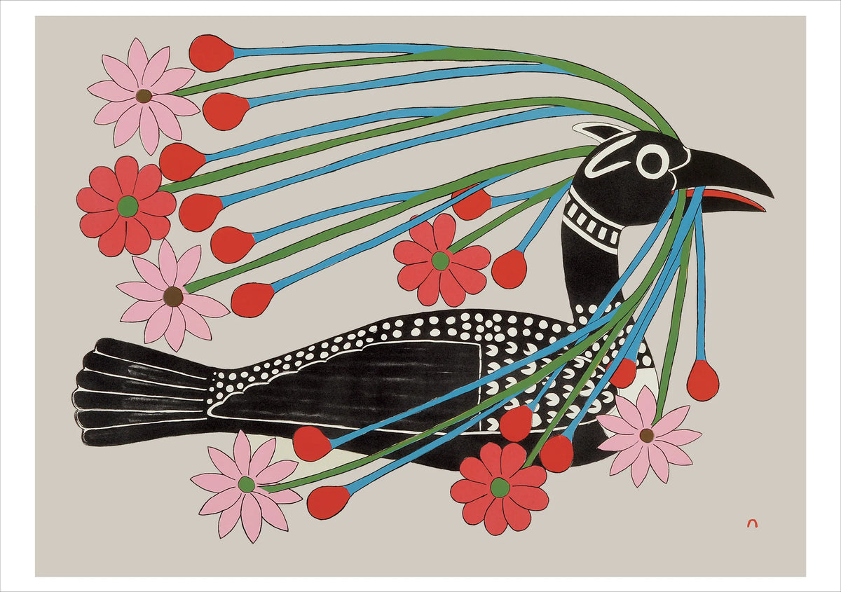 Kenojuak Ashevak Inuit Art Assortment Holiday Cards