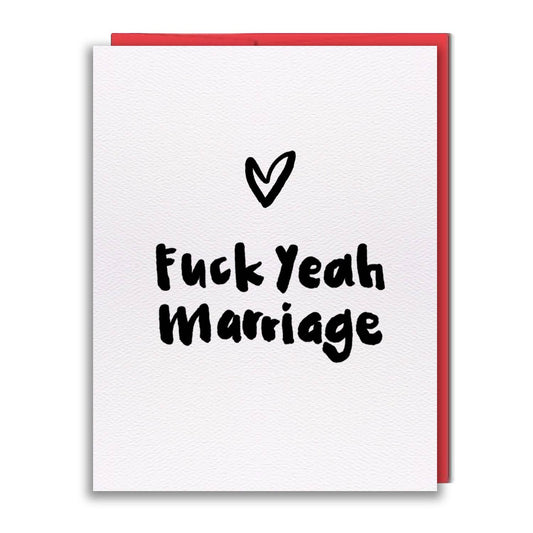 Fuck Yeah Marriage Card