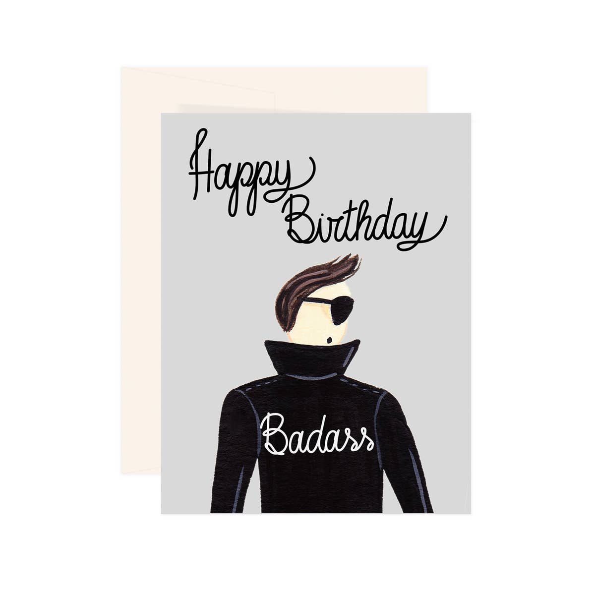 Happy Birthday Badass Card