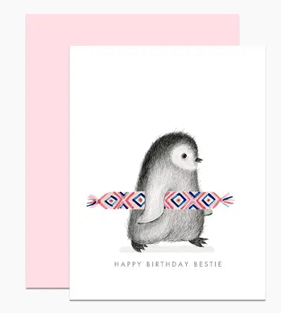 Happy Birthday Bestie Card