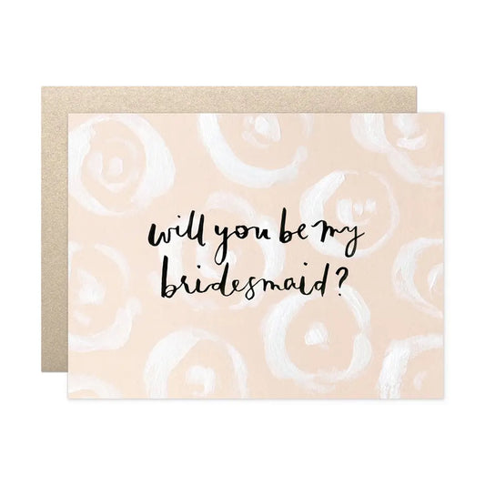 Be My Bridesmaid Card