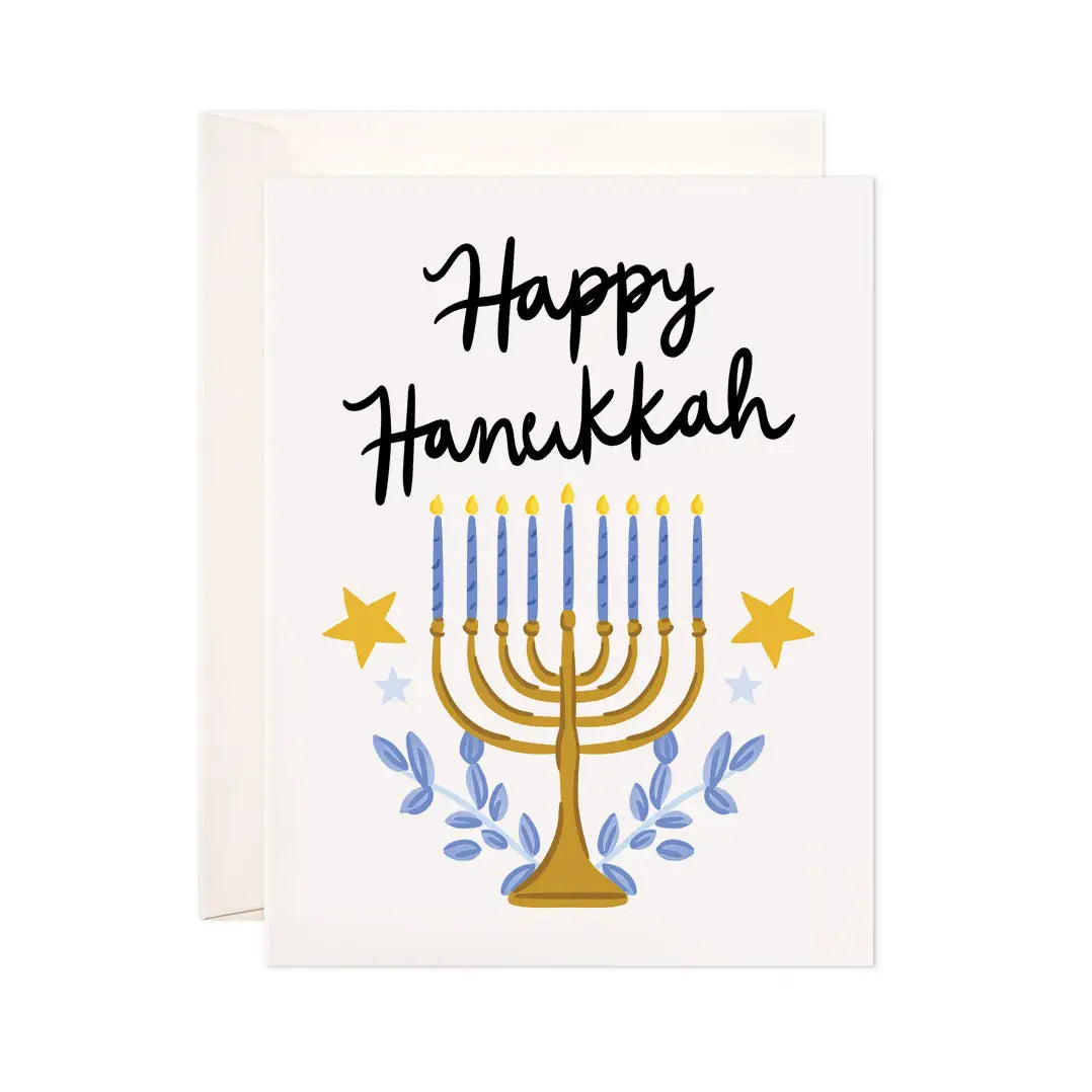 Happy Hanukkah Greeting Card