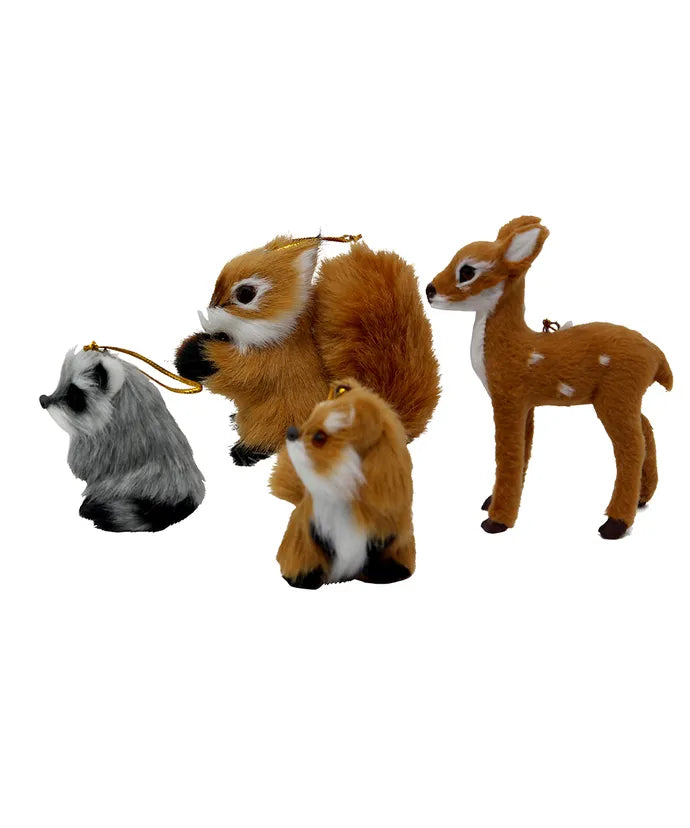 Plush Furry Animal Ornaments