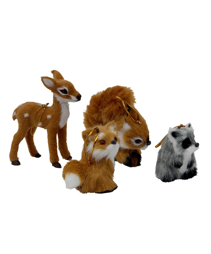 Plush Furry Animal Ornaments