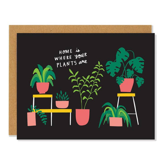 Houseplants Card