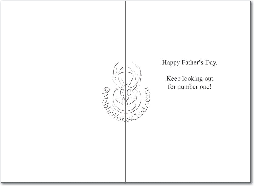 Eat The Kids Father's Day Card