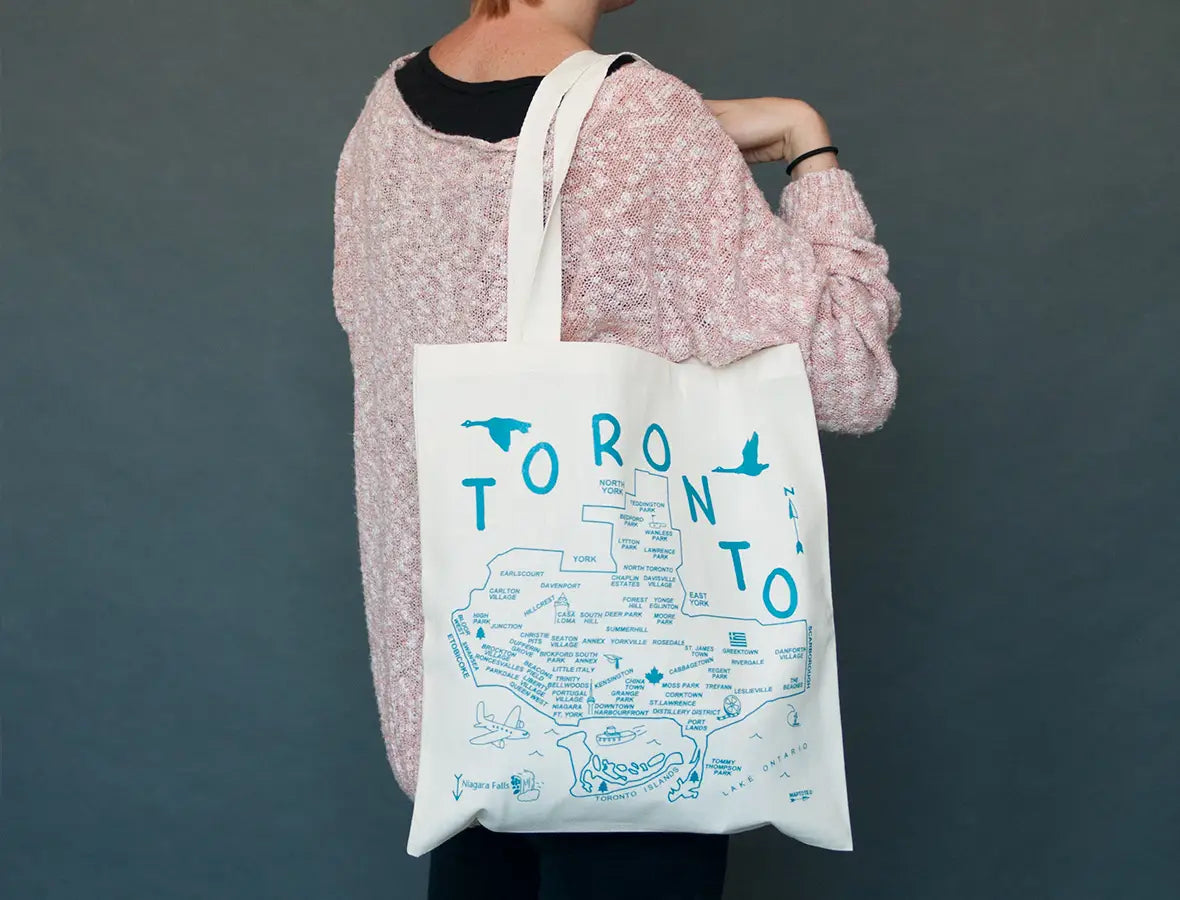 Toronto Map Tote