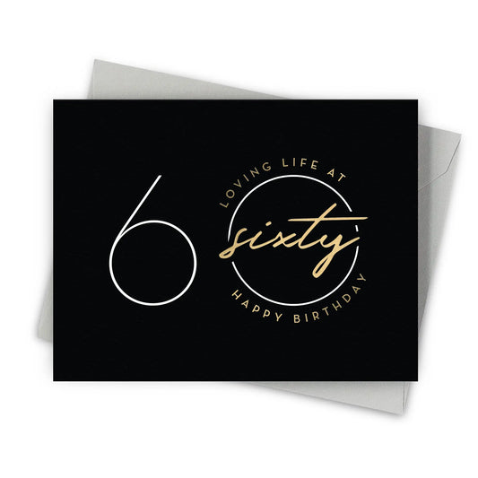 Loving Sixty Card