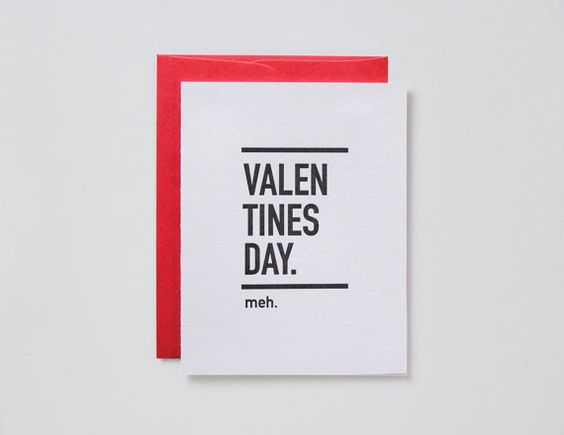 V-Day. Meh. Card