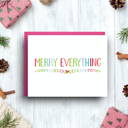 Merry Everything Christmas Card