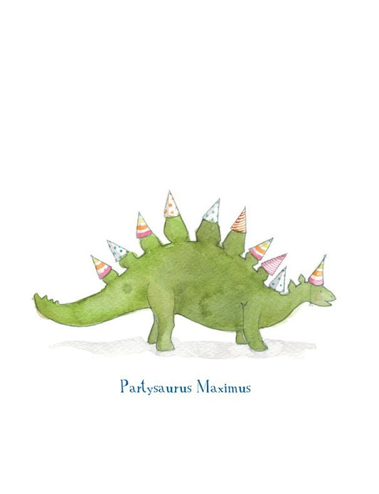 Partysaurus Card