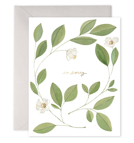 Magnolia Condolence Card