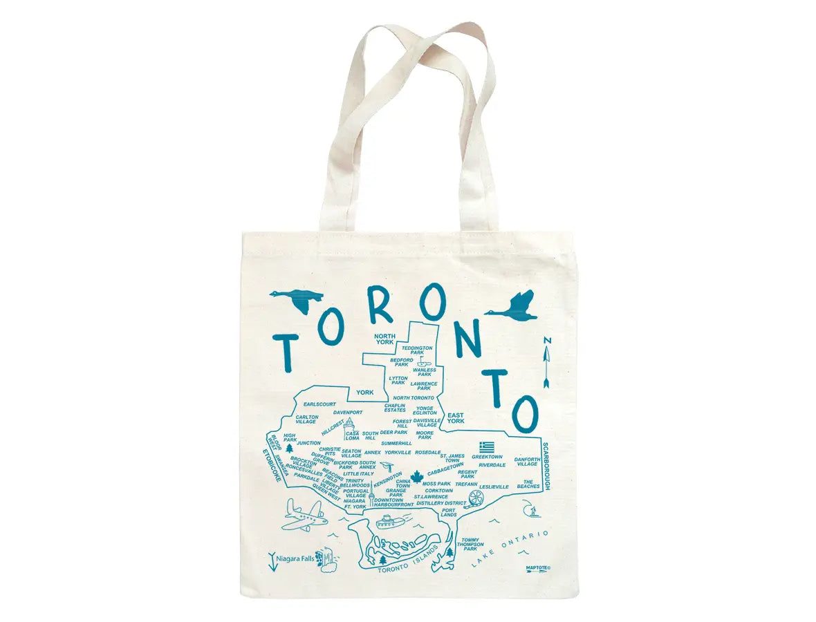 Toronto Map Tote