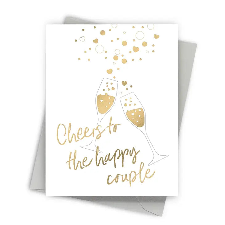 Couple Cheers Wedding Cards