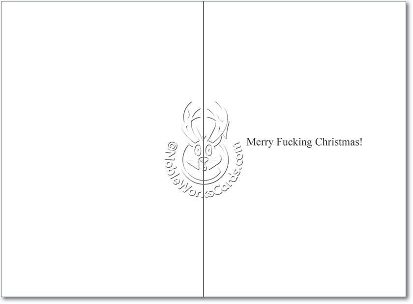 Fuck It Christmas Card