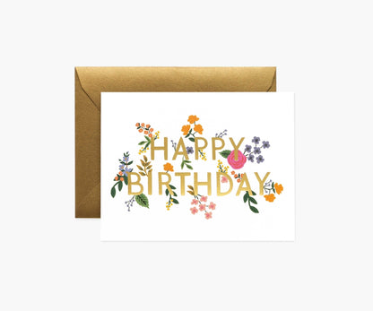 Wildwood Birthday Card