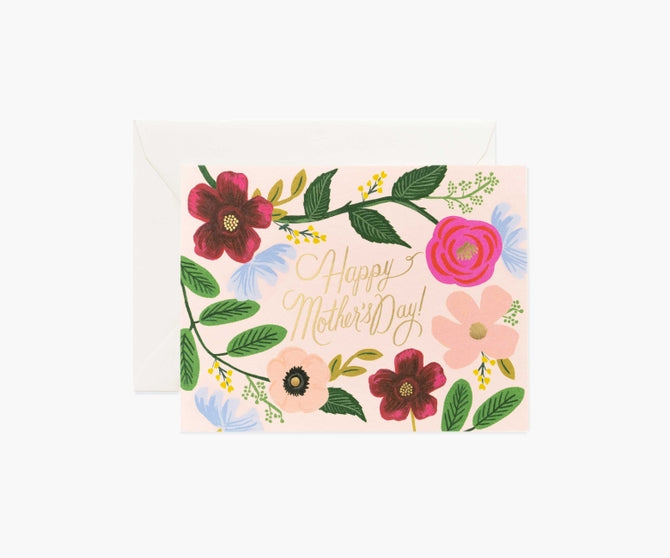 Wildflowers Mother's Day Card