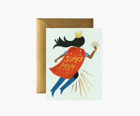 Super Mom Blue Card