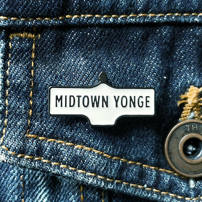 Street Sign Enamel Pins