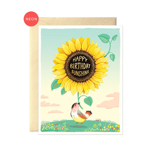 Sunflower Birthday Card