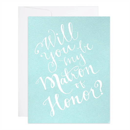 Matron of Honor? Card