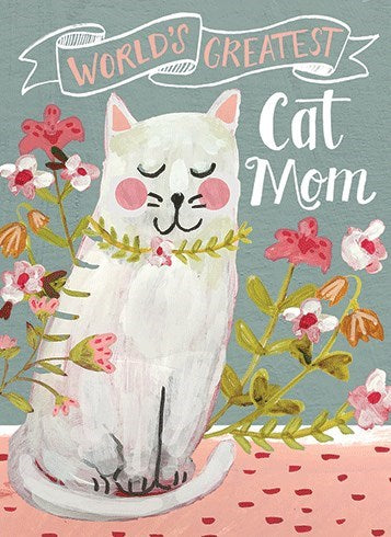 Cat Mom Card