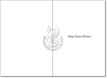 Mega Max Christmas Card