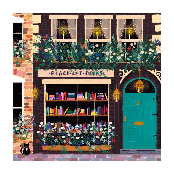 Black Cat Books Card