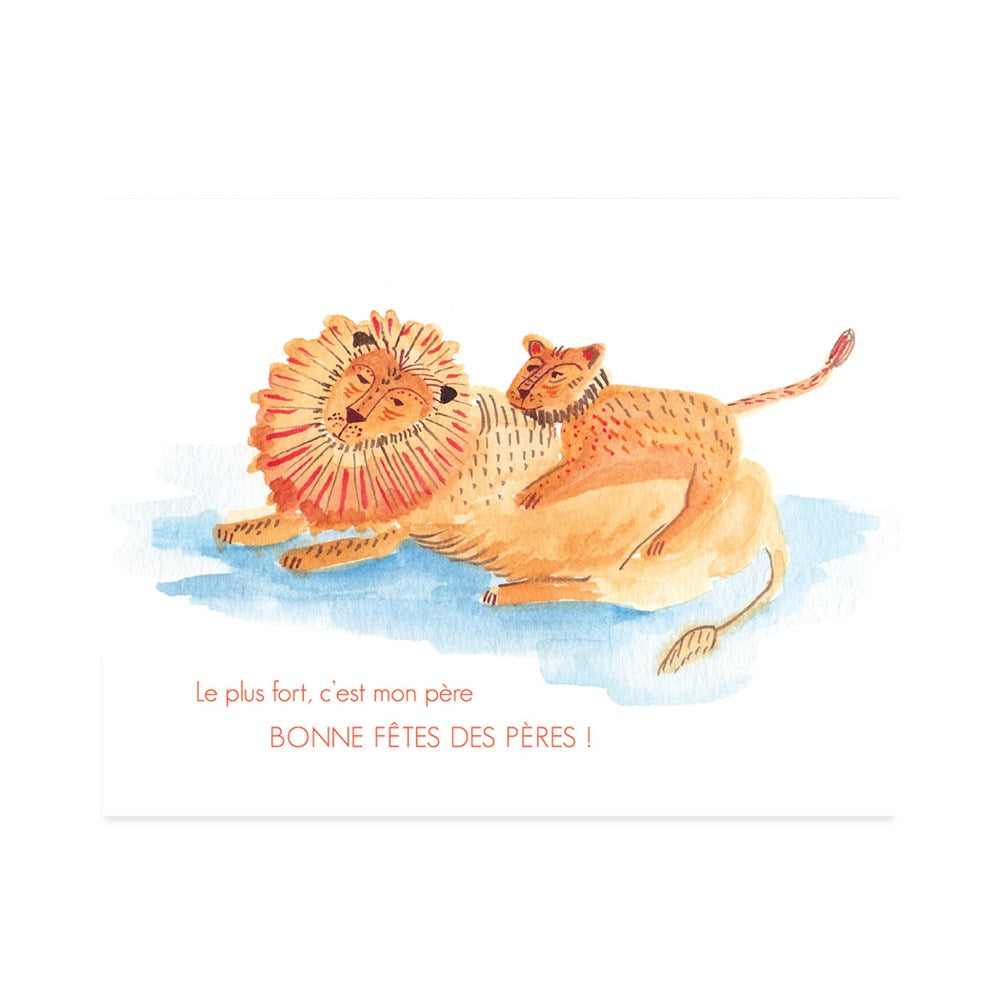 Carolie Joly Le Plus Fort, C'est Mon Pere Bonne Fetes Des Peres Card