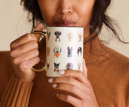 Dog Days Porcelain Mug