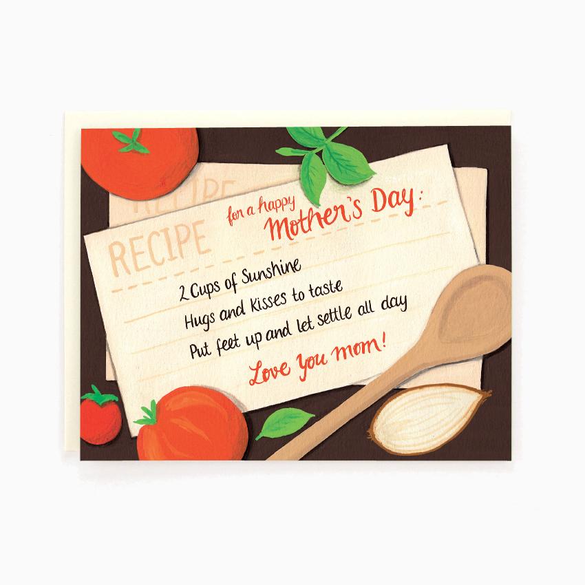 Mom Recipe Card