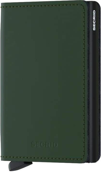 Slimwallet Matte Green-Black