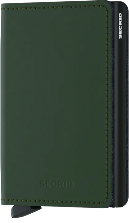 Slimwallet Matte Green-Black