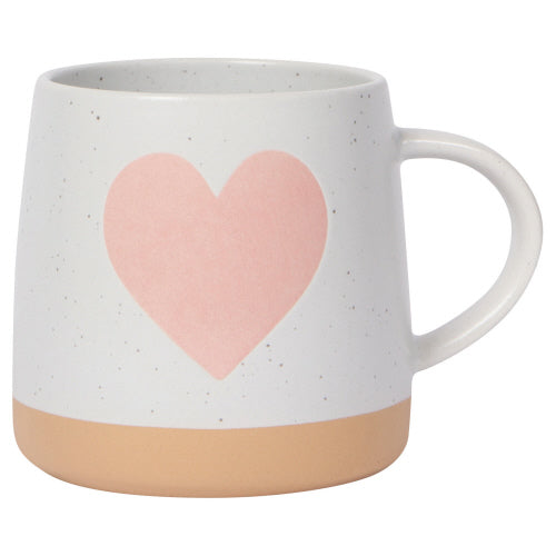 Mug Decal Glaze 12oz Heart