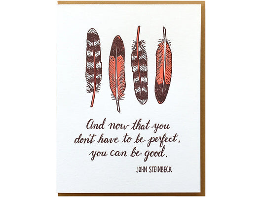 Steinbeck Quote Card