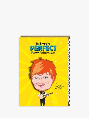 Tache Crafts Ed Sheeran dad Card