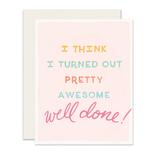 Turned Out Card