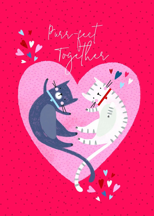 Purrfect Together Card