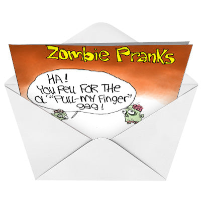 Zombie Pranks Card